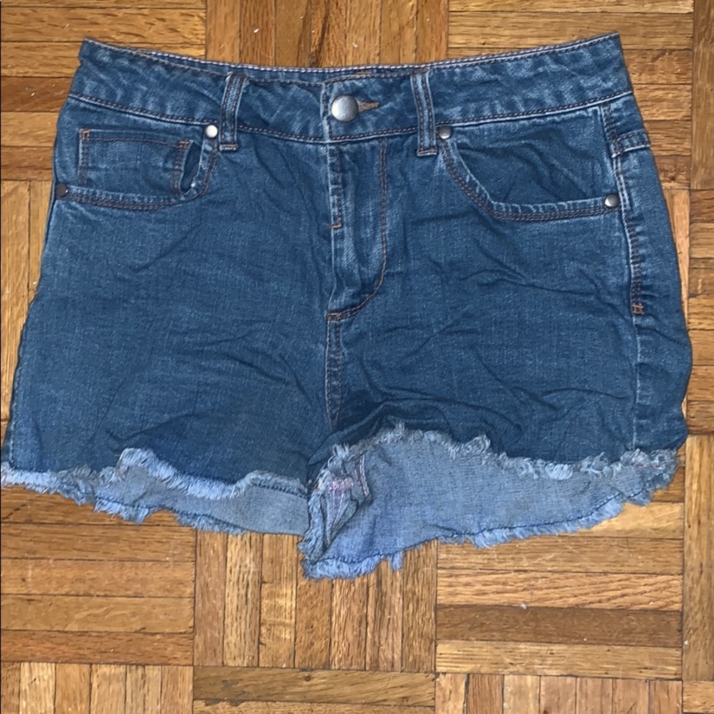 FOREVER 21 high rise denim shorts